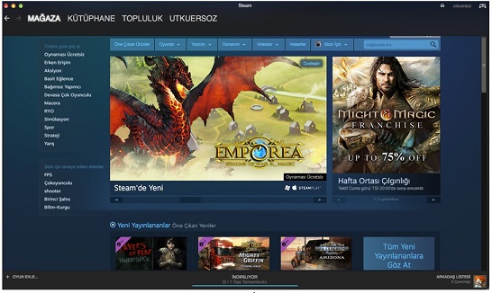 OYUNCULARIN SEVDASI STEAM NEDİR NASIL KULLANILIR