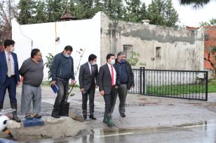 BAŞKAN ARAS’TAN, TAŞKIN İNCELEMELERİ