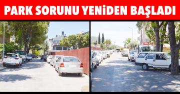 PARK SORUNU YENİDEN BAŞLADI